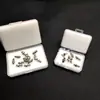 Caja de esponja caja de muestras pieza de trabajo caja de herramientas rectangular con accesorios caja caja de almacenamiento caja de piezas caja de muestras de pared