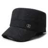 Gorra de Béisbol de Invierno para Hombre con Forro de Felpa para Personas de Mediana Edad y Mayores, Calidez al Aire Libre y a Prueba de Viento, Protección para los Oídos de Pana, Gorra Tipo Pato para Papá Abuelo