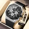 Reloj Suizo de Lujo Multifuncional para Hombre con Seis Manecillas y Esfera Grande, Modelo Popular de Comercio Exterior, Disponible para Dropshipping