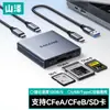 Lector de Tarjetas Shanze Usb3.0 Sd/Tf/Type-C Cámara Ccd Monitoreo Almacenamiento de Grabación Transmisión de Alta Velocidad