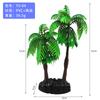 Aquário Planta de Estimação Paisagem Simulação Grama Aquática Decoração Ornamento Tanque de Peixes Prato de Areia Psicológica Planta de Paisagem Pequeno Coqueiro