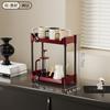 Estante de Almacenamiento de Escritorio Estante para Guardar Tazas Encimera de Mesa de Comedor Estación de Trabajo Vaso para Agua Taza de Café Juego de Té Mesa Soporte para Tazas Pequeñas