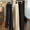 Ótimo Custo-Benefício! Forrado com Fleece, Grosso, Macio, Sensação de Nuvem, Cintura Elástica, Calça Casual de Corte Reto, Calça Larga Solta para Mulheres, Novo para o Inverno