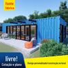 Casas Container, Casas Desmontáveis e Montáveis, Containers Simples de Montagem Rápida para Canteiros de Obras, Casas Container Móveis Que Podem Ser Movidas