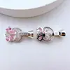 Conector de Pulsera y Collar de Mariposa Zirconia Chapado en Oro Cobre Microincrustado Cierre de Broche Cierre de Extremo Perla Accesorios de Joyería Hechos a Mano para DIY