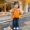 Abrigo de Otoño para Niña 2026 Nuevo Moda Elegante Top de Otoño para Bebé Ropa Casual Versátil de Moda para Niños