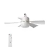 Fabricante de comércio exterior atacado luz de ventilador de teto com soquete E27 para restaurante, quarto de criança, luz de ventilador de quarto simples e moderna