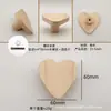 Fábrica de Origen Transfronteriza Nórdico Madera Maciza Zhuangyi Animal Lindo Tirador Pegar Estrellas Luna Nubes Tirador de Puerta de Madera Maciza