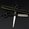 Tesoura Profissional Wahl para Cabeleireiro, Meio Comprimento, 6,0 polegadas, Preta, Tesoura de Corte de Cabelo, Tesoura Reta, Tesoura para Franja, Tesoura Desbastadora