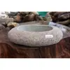 Macetas Pequeñas de Inspiración Zen, Macetas de Piedra, Macetas para Suculentas, Macetas para Juncos, Macetas para Hierba del Dinero, Macetas de Piedra Natural para Acuarios, Macetas Creativas para Narcisos