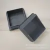 Protectores de Patas de Mesa y Silla de Acero Inoxidable, Protectores Cuadrados Gruesos para Patas de Estante, Tapones Pequeños Dentados, Accesorios de Plástico para Muebles, Tapones para Tubos