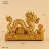 Adornos de aleación puños cien bendiciones tarro tetera pequeña adornos giratorios mahjong cuenco del tesoro sólido artesanías metálicas