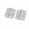 Bisagra Plana de Acero Inoxidable 304 de 1.5 pulgadas Apertura Plana Bisagra para Equipo Industrial Accesorios para Gabinete Eléctrico Caja Espesada 40402