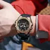 Reloj electrónico de doble pantalla de moda para deportes al aire libre, luminoso, impermeable, reloj electrónico multifunción con esfera grande