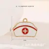 Colgantes DIY Día Europeo y Americano de la Enfermera Serie Gotas de Aceite Médico Doctor Gorra de Doctor/Enfermera Termómetro Estetoscopio Colgante