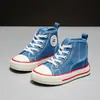 Nuevos Zapatos Infantiles Otoño 2026 para Estudiantes de Primaria, Zapatos de Lona con Velcro para Niños y Niñas con Correas Elásticas
