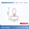 Accesorios para Ropa y Equipaje Hebilla de Gancho de Aleación Accesorios de Ferretería para Bolsos Hebilla de Gancho 1.5-5cm Hebilla de Gancho de Bloqueo Hebilla de Tirón