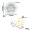 Molde de Aperto Desenho Animado DIY Descompressão Brinquedo de Comida Artificial Molde de Silicone Resistente a Altas Temperaturas Assar Mousse Bolo Molde Criativo