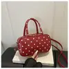 Bolso de Lunares de Nicho Súper Popular para Mujer 2026 Nuevo Bolso de Hombro Cruzado para Viajes Bolso de Mano Bolso Almohada Bolso Tote Pequeño
