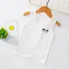 Chaleco Delgado de Algodón Puro para Verano de Niños, Chaleco sin Mangas para Niños y Niñas, Camisola 100% Algodón para Bebés y Niños, Chaleco Base para Ropa Interior