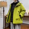Chaqueta de plumas para exteriores, Unisex, Tres en Uno, Forro desmontable, Ropa de trabajo para jóvenes, Uniforme de trabajo con logotipo personalizable