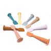 Fabricantes de colher de remédio de silicone aplicador de creme para fraldas de bebê espátula de silicone raspador espátula de bunda colher com ventosa