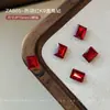 Príncipe do Céu Estrelado Nail Art Strass de Ponta Inferior Glitter Vinho Tinto de Alta Qualidade Peças de Unha Strass Fragmentado Acessórios Strass Irregulares Celebridade da Internet Atacado