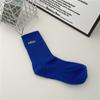 Calcetines de moda populares de línea gruesa para internet, calcetines para parejas, bordado de montaña nevada de otoño e invierno, calcetines unisex de tubo medio, combinan con todo, japoneses