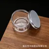 Frascos de plástico PET hechos a medida, frascos de almacenamiento de boca ancha para té, granos, frutas secas, nueces y cáscara de mandarina seca