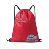 Zackpack Esportivo Impermeável Pano Oxford Cordão Bolsa com Logotipo Impresso Mochila Nylon Outdoor Bolso com Cordão Mochila