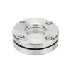Visor de Vidro para Flange de Aço Inoxidável Material 304/316L, Visor de Vidro para Visor Hexagonal, Flange de Visor de Vidro de Aço Carbono