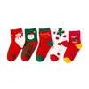 Calcetines Navideños para Niños, Calcetines de Algodón, Calcetines de Regalo para Otoño e Invierno, Calcetines para Niños, Calcetines de Dibujos Animados para Hombres y Mujeres Fabricante Mayorista