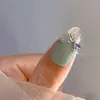 Accesorios para Uñas de Aleación con Forma de Moño Popular en Internet Versátil Moño para la Punta del Dedo Accesorios Decorativos Portátiles para Uñas