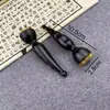 Versión Mejorada del Stick para Ojos de Sándalo Púrpura Ojo de Cuerno Zhuque Sanzhe y Palo Relajante para Puntos de Acupuntura de Ojos de Flor de Loto