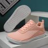 2024 Transfronteiriço Novo Lazer Fly Woven Surface Primavera e Outono Sneaker Respirável Estudante Caminhada Sapatos Masculinos de Fundo Macio Sapatos de Viagem Mulheres