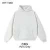 Sudadera con Capucha de Peso Pesado con Bucle Personalización Empresa Ropa de Trabajo Holgada Hombro Caído Primavera Otoño Viaje al Trabajo Uniforme de Trabajo Estampar Logo