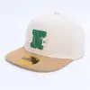 Gorra de Béisbol para Bebé Estilo Europeo y Americano con Bloques de Color Sombrero de Sol Venta al por Mayor Moda Primavera y Verano Gorra Hip-Hop de Ala Plana con Letras Sombrero de Sol