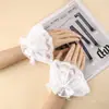 Puños de Manga con Lazo de Encaje Lolita, Accesorios de Muñeca Lolita, Mangas de Muñeca para Sesión de Fotos de Niñas