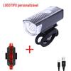 2255 farol de bicicleta USB iluminação recarregável noite cross-border set noite luzes de equitação ao ar livre equipamento de equitação