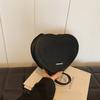 Moda Letra Corazón Simple 2025 Tendencia Otoño Nuevo Popular Personalidad Un Solo Hombro Cruzado Bolso para Mujer en Forma de Corazón