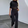 Conjunto Casual Feminino de Duas Peças Moda Amazon Transfronteiriça 2025 Roupas Femininas