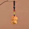Llavero de Caballo de Sándalo Zodiacal Llavero de Carruaje Colgante Colgante para Teléfono Móvil Colgante para Bolso Venta al por Mayor