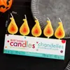 Vela de Natal Pequena Chama Simples Popular Decoração de Bolo Plug-in Cartão Plug-in Bandeira Pequena de Feliz Natal