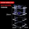 Suporte de Exibição de Óculos de Aço Inoxidável de Múltiplas Camadas para Lojas de Ótica, Porta-Óculos de Mesa, Suporte para Óculos de Sol, Adereços de Exibição