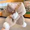 Bufanda Infantil Otoño e Invierno Bufanda Gruesa a Prueba de Viento para Niños y Niñas 2025 Nueva Protección Cálida para el Cuello con Forro de Polar para Bebé