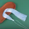Color Sólido 30cm Borla DIY Estilo Chino Borla Larga Recta Colgante Artesanal Fabricante de Borlas Venta al por Mayor