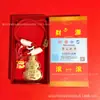 Llavero Colgante de Calabaza 999 Oro Puro Más Vendido, Todo Sale Bien, Cadena para Teléfono Móvil, Venta Directa de Fábrica, Personalizable al por Mayor