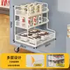 Divisórias de prateleira internas para freezers, cestas de armazenamento multicamadas, ferramentas de camada especializadas para refrigeradores e freezers