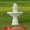 Flores de Exterior Fonte de Água Corrente Estilo Europeu Paisagem Aquática Pátio de Casamento Piscina dos Desejos Ornamentos Decorativos Paisagismo Jardim