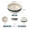 Novo Conjunto Comercial de Tigela, Prato, Copo e Colher para Restaurante Estilo Chinês, Louça Imitação Porcelana Retro de Luxo Leve, Conjunto de Mesa Melamina para Hotel de Quatro Peças